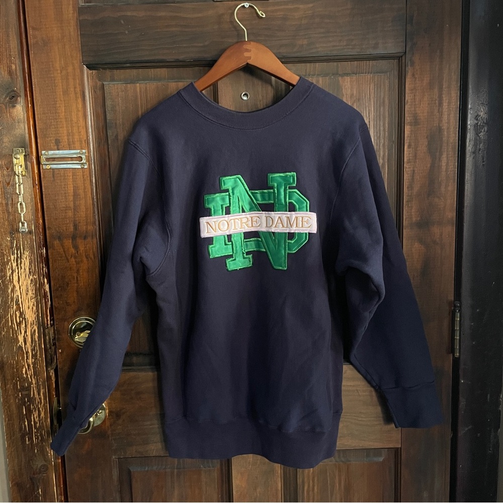 CRABLE SPORTSWEAR Vintage Notre Dame Sweatshirt